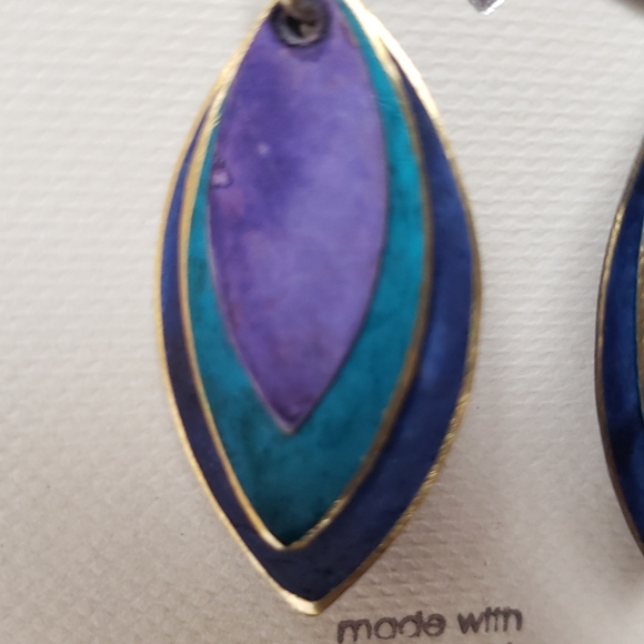 3 layer drop earings π - Picture 2 of 4